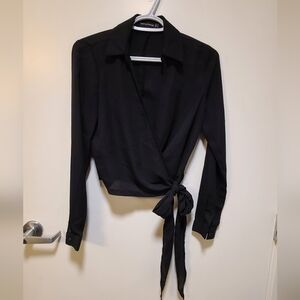Pretty Little Thing wrap top